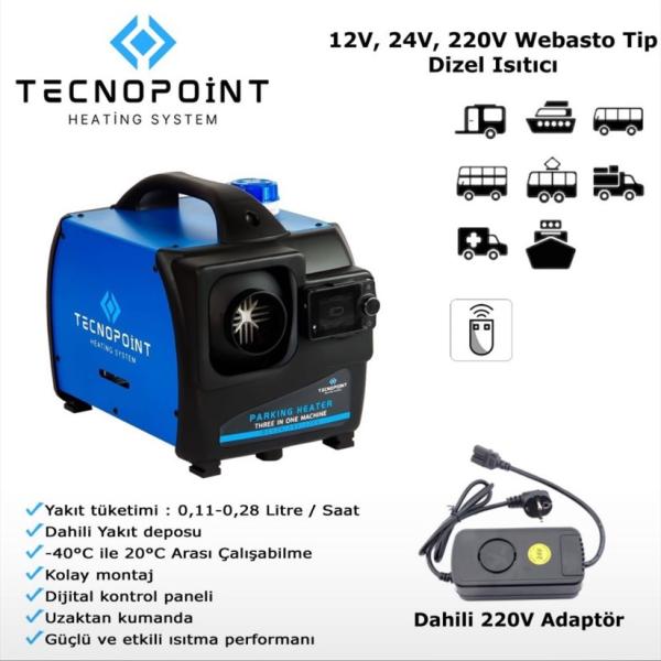 Tecnopoint Dizel Isıtıcı